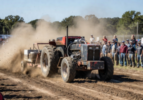 Tractor Pull Challenge Illustration